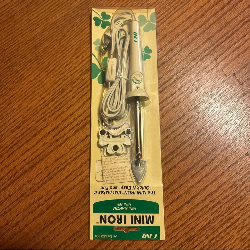 Clover CNI Mini Iron Art No. MCI-900 Crafting Sewing Quilting - Picture 2 of 7